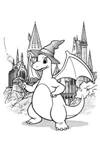 Magical Charizard Vinyl Car Decal Sticker – Waterproof & UV-Resistant 
