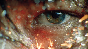 Reflective Eye Flame Vinyl Car Decal Sticker – Waterproof & UV-Resistant 