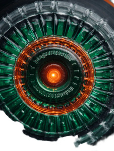 Jagermeister Zoetrope Turntable Vinyl Car Decal Sticker – Waterproof & UV-Resistant 