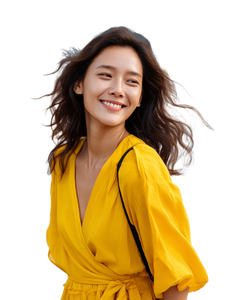 Happy Asian Woman V5 Vinyl Car Decal Sticker – Waterproof & UV-Resistant Happy Asian Woman V5 Vinyl Car Decal Sticker – Waterproof & UV-Resistant