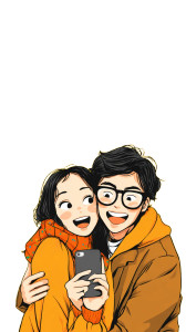 Anime Couple Hugging Vinyl Car Decal Sticker – Waterproof & UV-Resistant Anime Couple Hugging Vinyl Car Decal Sticker – Waterproof & UV-Resistant