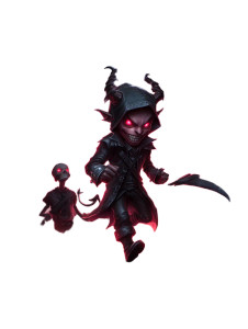 Devil Reaper Vinyl Car Decal Sticker – Waterproof & UV-Resistant 