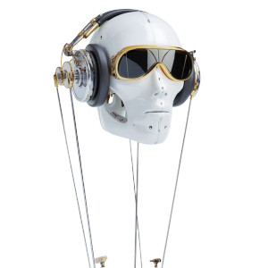 Futuristic Robot Head V2 Vinyl Car Decal Sticker – Waterproof & UV-Resistant 