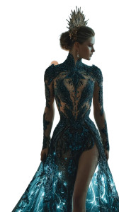 Fantasy Queen Runway Vinyl Car Decal Sticker – Waterproof & UV-Resistant 