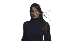 Autumn Portrait Beauty Vinyl Car Decal Sticker – Waterproof & UV-Resistant 