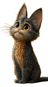 Proud Kitten Vinyl Car Decal Sticker – Waterproof & UV-Resistant 