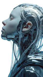 Robotic Cyberpunk Girl V7 Vinyl Car Decal Sticker – Waterproof & UV-Resistant Robotic Cyberpunk Girl V7 Vinyl Car Decal Sticker – Waterproof & UV-Resistant