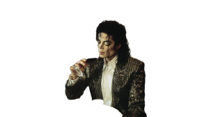 Michael Jackson Drinking Vinyl Car Decal Sticker – Waterproof & UV-Resistant 