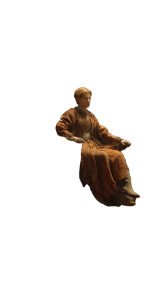 Melancholic Royal Figure Vinyl Car Decal Sticker – Waterproof & UV-Resistant 