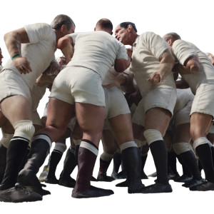Rugby Scrum Vinyl Car Decal Sticker – Waterproof & UV-Resistant Rugby Scrum Vinyl Car Decal Sticker – Waterproof & UV-Resistant