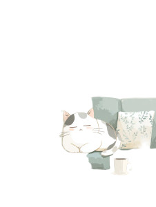 Smiling Stylish Cat Vinyl Car Decal Sticker – Waterproof & UV-Resistant 