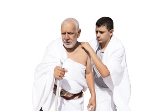 Blind Pilgrim Guided Vinyl Car Decal Sticker – Waterproof & UV-Resistant 