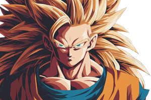 Goku Super Saiyan V37 Vinyl Car Decal Sticker – Waterproof & UV-Resistant 