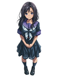 Anime School Girl V32 Vinyl Car Decal Sticker – Waterproof & UV-Resistant Anime School Girl V32 Vinyl Car Decal Sticker – Waterproof & UV-Resistant