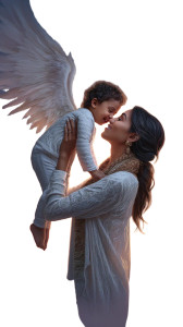 Ethereal Mother And Child Vinyl Car Decal Sticker – Waterproof & UV-Resistant Ethereal Mother And Child Vinyl Car Decal Sticker – Waterproof & UV-Resistant