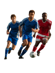 Dynamic Soccer Players Vinyl Car Decal Sticker – Waterproof & UV-Resistant Dynamic Soccer Players Vinyl Car Decal Sticker – Waterproof & UV-Resistant