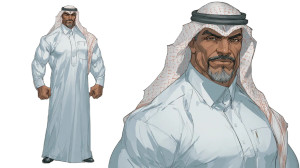 Saudi Bodybuilder Tycoon Vinyl Car Decal Sticker – Waterproof & UV-Resistant 
