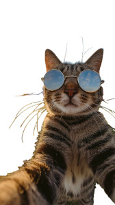 Tabby Cat Selfie V2 Vinyl Car Decal Sticker – Waterproof & UV-Resistant Tabby Cat Selfie V2 Vinyl Car Decal Sticker – Waterproof & UV-Resistant