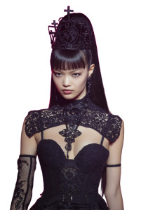 Gothic Runway Model Vinyl Car Decal Sticker – Waterproof & UV-Resistant Gothic Runway Model Vinyl Car Decal Sticker – Waterproof & UV-Resistant