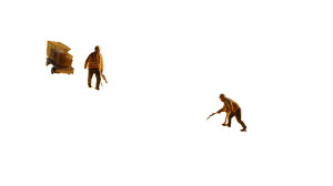 Giant Lemon Workers Vinyl Car Decal Sticker – Waterproof & UV-Resistant 