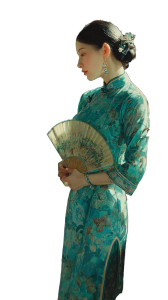Graceful Cheongsam Woman Vinyl Car Decal Sticker – Waterproof & UV-Resistant Graceful Cheongsam Woman Vinyl Car Decal Sticker – Waterproof & UV-Resistant