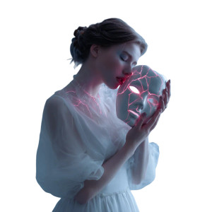 Mystic Mask Holder Vinyl Car Decal Sticker – Waterproof & UV-Resistant 