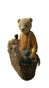 Giant Teddy Balloon Vinyl Car Decal Sticker – Waterproof & UV-Resistant 