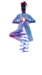 Abstract Meditating Figure Vinyl Car Decal Sticker – Waterproof & UV-Resistant Abstract Meditating Figure Vinyl Car Decal Sticker – Waterproof & UV-Resistant