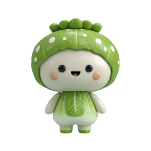 Cute Cartoon Vegetables Vinyl Car Decal Sticker – Waterproof & UV-Resistant 