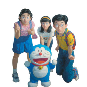 Doraemon Group Fun Vinyl Car Decal Sticker – Waterproof & UV-Resistant 