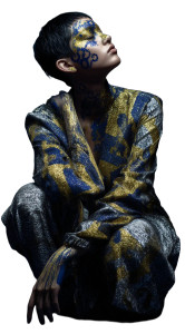 Edgy Japanese Model Vinyl Car Decal Sticker – Waterproof & UV-Resistant 