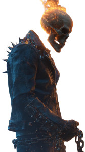 Ghost Rider Portrait V2 Vinyl Car Decal Sticker – Waterproof & UV-Resistant 