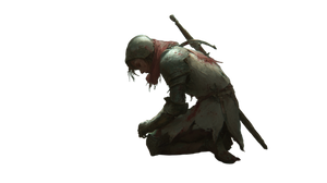 Fantasy Knight Battle V2 Vinyl Car Decal Sticker – Waterproof & UV-Resistant 