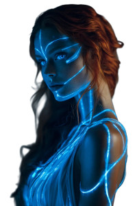 Ethereal Fantasy Woman Vinyl Car Decal Sticker – Waterproof & UV-Resistant Ethereal Fantasy Woman Vinyl Car Decal Sticker – Waterproof & UV-Resistant