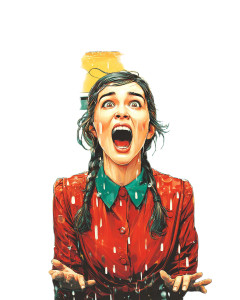 Shouting Naomi Scott Vinyl Car Decal Sticker – Waterproof & UV-Resistant 