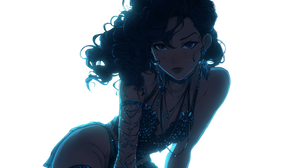 Anime Burlesque Dancer Vinyl Car Decal Sticker – Waterproof & UV-Resistant 