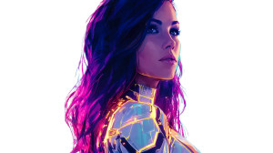 Enigmatic Cybernetic Woman Vinyl Car Decal Sticker – Waterproof & UV-Resistant Enigmatic Cybernetic Woman Vinyl Car Decal Sticker – Waterproof & UV-Resistant