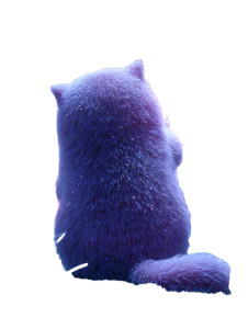 Mystical Purple Cat Vinyl Car Decal Sticker – Waterproof & UV-Resistant 