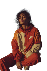 Future Athlete Portrait Vinyl Car Decal Sticker – Waterproof & UV-Resistant 