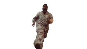 Sleepy Sprinting Man Vinyl Car Decal Sticker – Waterproof & UV-Resistant 