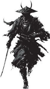Silhouette Samurai V5 Vinyl Car Decal Sticker – Waterproof & UV-Resistant Silhouette Samurai V5 Vinyl Car Decal Sticker – Waterproof & UV-Resistant