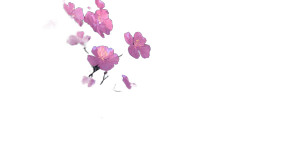 Pink Crystal Flowers Vinyl Car Decal Sticker – Waterproof & UV-Resistant 