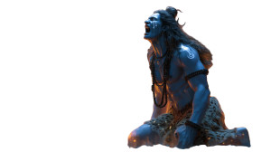 Lord Shiva Shouting Vinyl Car Decal Sticker – Waterproof & UV-Resistant Lord Shiva Shouting Vinyl Car Decal Sticker – Waterproof & UV-Resistant