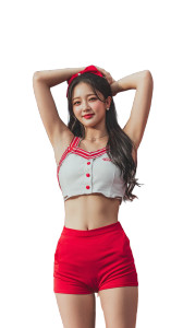 Korean Cheerleader Vinyl Car Decal Sticker – Waterproof & UV-Resistant Korean Cheerleader Vinyl Car Decal Sticker – Waterproof & UV-Resistant