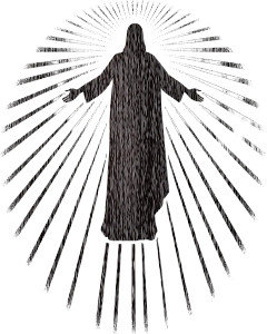 Resurrected Jesus V6 Vinyl Car Decal Sticker – Waterproof & UV-Resistant 
