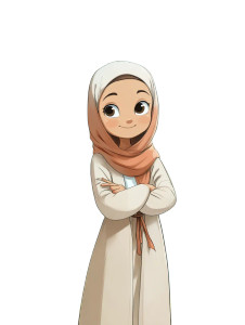 Arab Girl Illustration Vinyl Car Decal Sticker – Waterproof & UV-Resistant Arab Girl Illustration Vinyl Car Decal Sticker – Waterproof & UV-Resistant