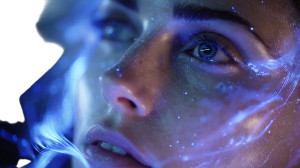 Futuristic Cybernetic Woman V2 Vinyl Car Decal Sticker – Waterproof & UV-Resistant 