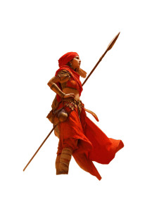 Female Warrior Spear Vinyl Car Decal Sticker – Waterproof & UV-Resistant Female Warrior Spear Vinyl Car Decal Sticker – Waterproof & UV-Resistant