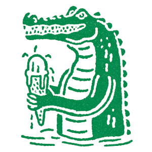 Vintage Cartoon Crocodile V2 Vinyl Car Decal Sticker – Waterproof & UV-Resistant Vintage Cartoon Crocodile V2 Vinyl Car Decal Sticker – Waterproof & UV-Resistant