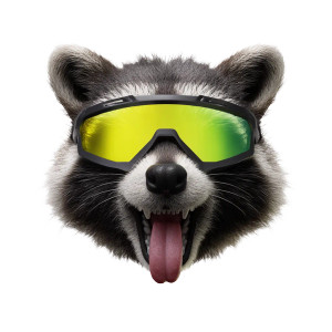 Raccoon Head Emoji Vinyl Car Decal Sticker – Waterproof & UV-Resistant Raccoon Head Emoji Vinyl Car Decal Sticker – Waterproof & UV-Resistant